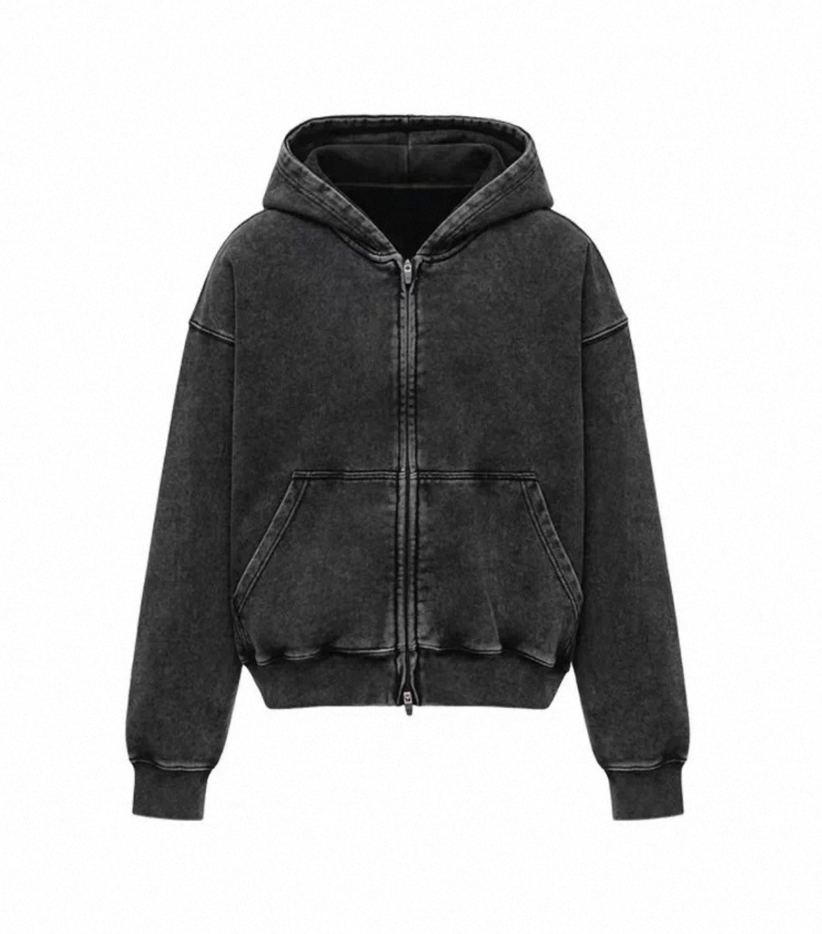 Veste de sweat à capuche à capuche à dos de boucle