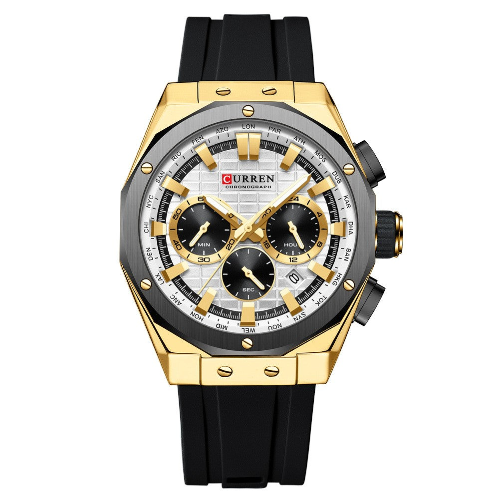 Calendrier pour hommes Quartz Watch Business
