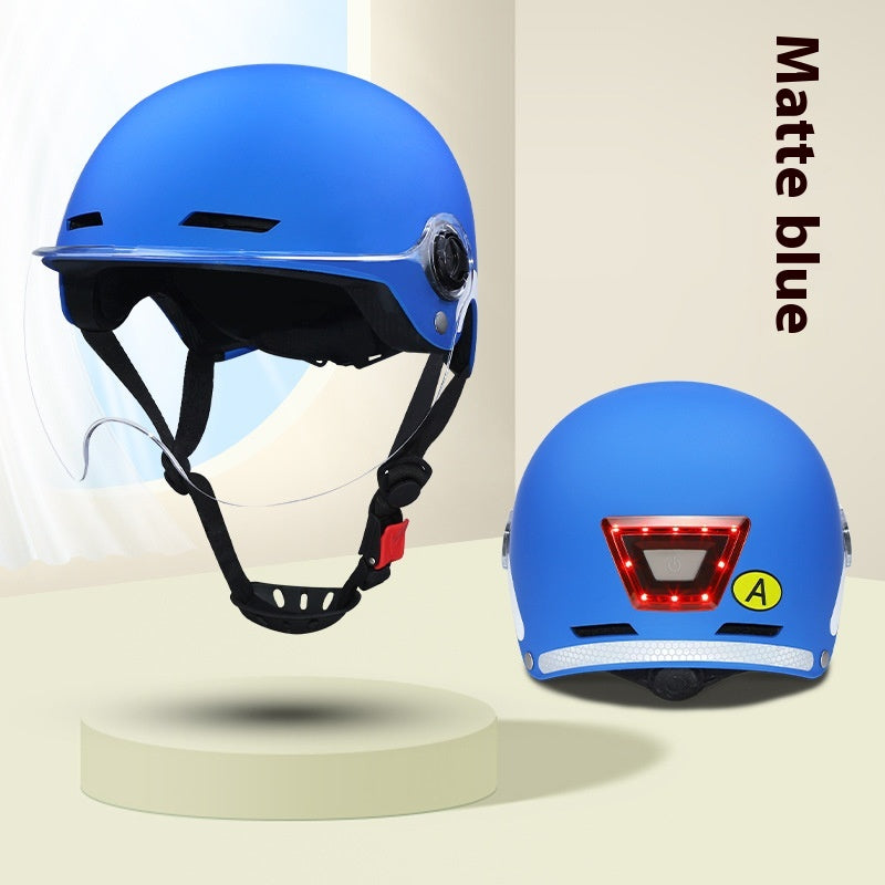 Casque de lumière d'avertissement de téléphone accessible Bluetooth Voice Smart