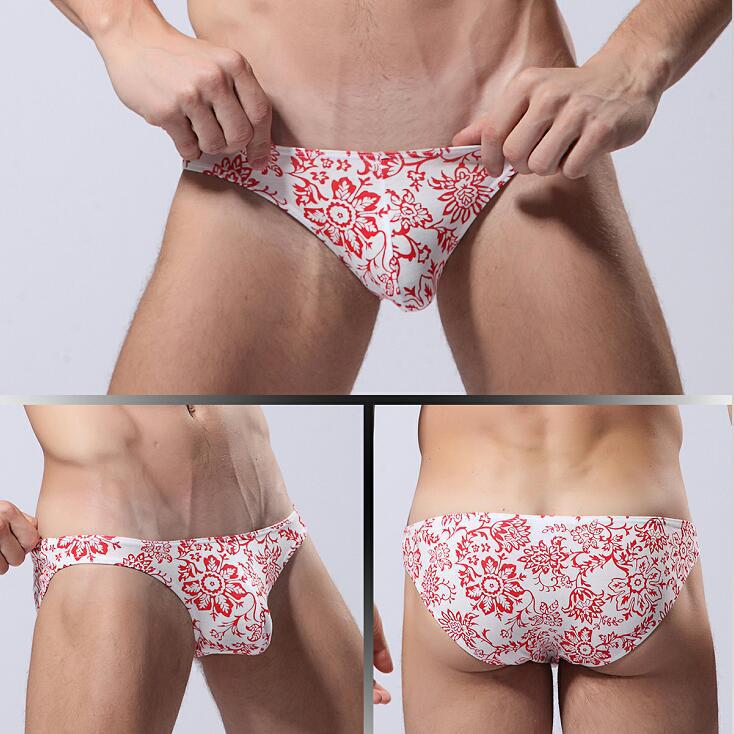 Low Waist Panties pour hommes Impression cartoon nouvelle marque