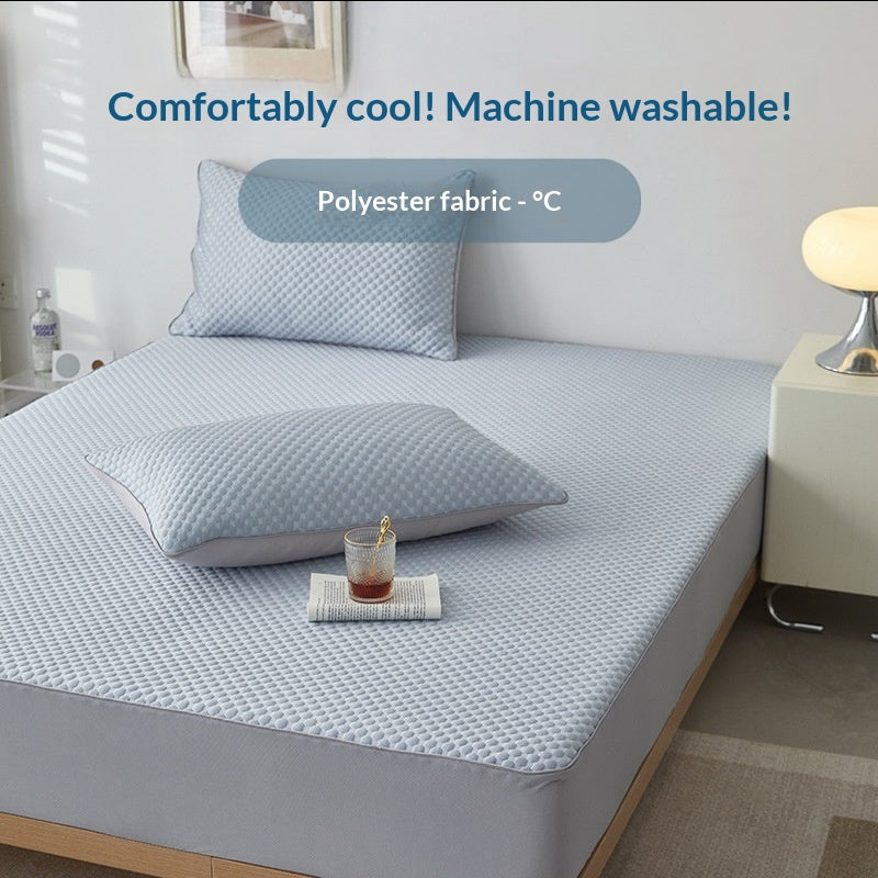 Literie de refroidissement Ensemble de trois pièces Polyéthylène Ice Silk Lavable Cool-feel Bed Mat