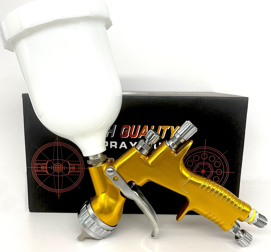 Vaporisateur professionnel d'alimentation en gravité 1.3mm HVLP Gold-Car Vaporisateur d'air de peinture automatique