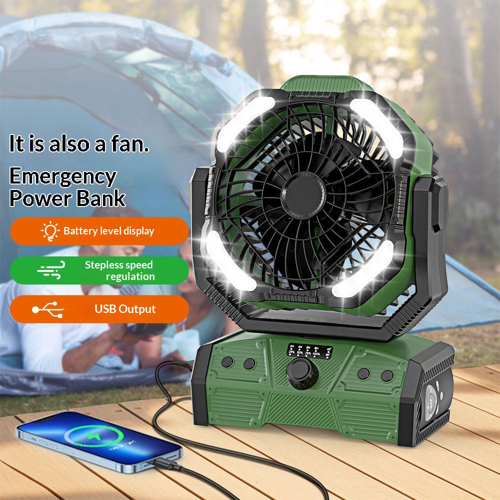 Ventilateur de spray de camping extérieur ultra longue durée