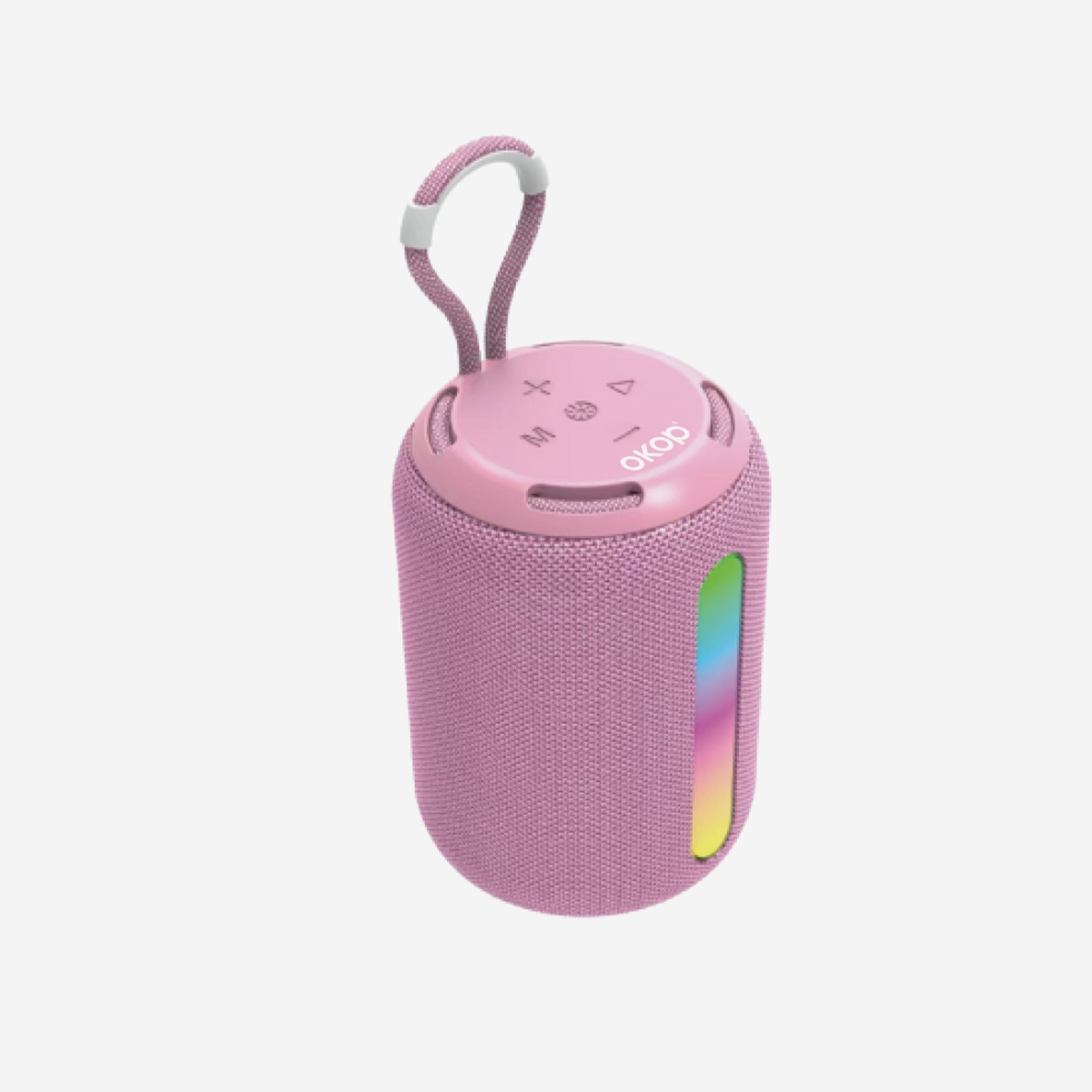 KP-599 Vente haut-parleur Bluetooth extérieur portable avec lumières LED subwoofer et lecteur de cartes