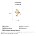 Fashionnable Légèrement Luxurious Micro-Paved Zircon Bird Brooch