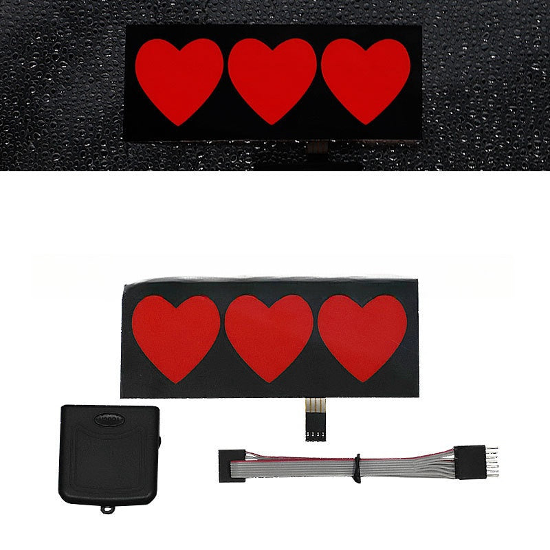 Stickers Led Lumineux Stickers Voiture de Film El Cold Light Cinq étoiles