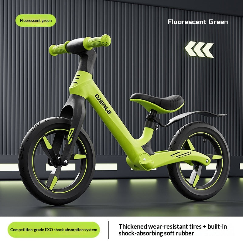 Vélo d'équilibre amortisseur pour enfants Pas de pédales