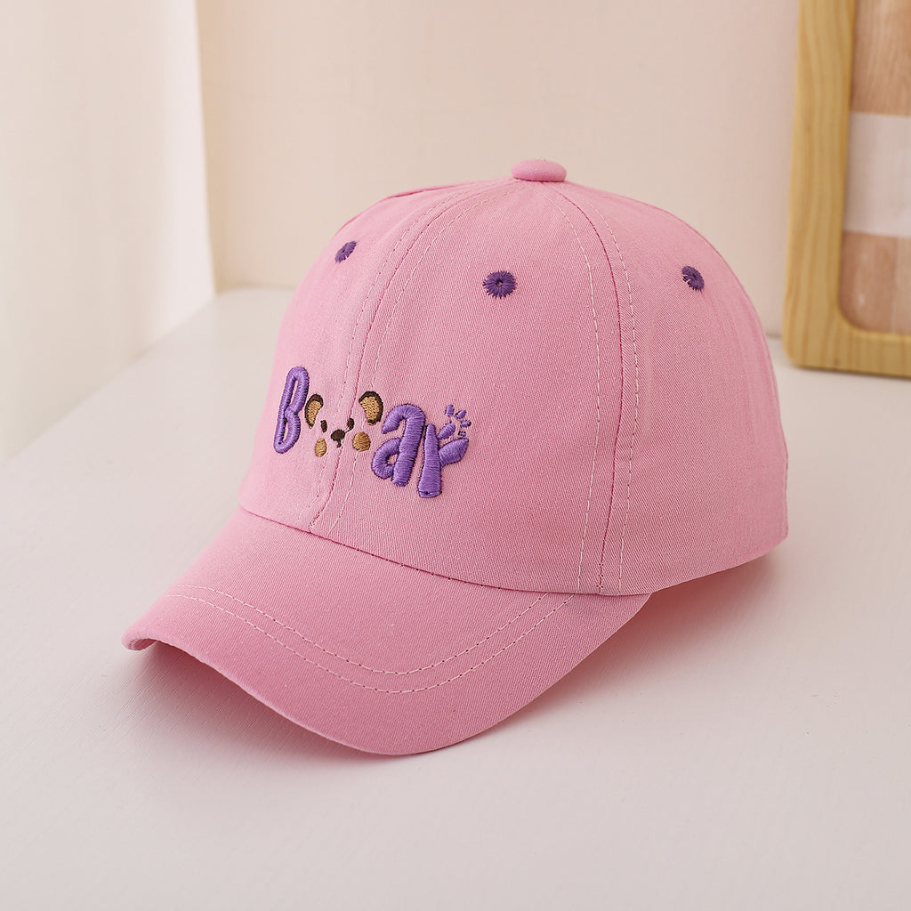 L'enfant simple couleur de la souris de dessin animé Lettre Broderie réglable mignon et occasionnel