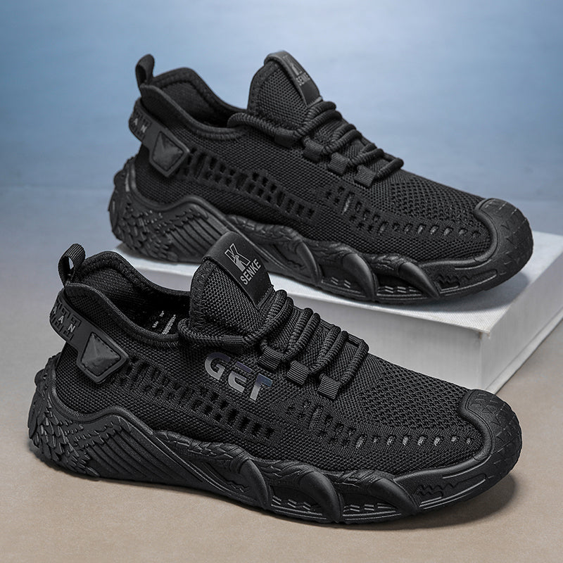 Été Respirant Fly Knit Mesh Chaussures pour hommes