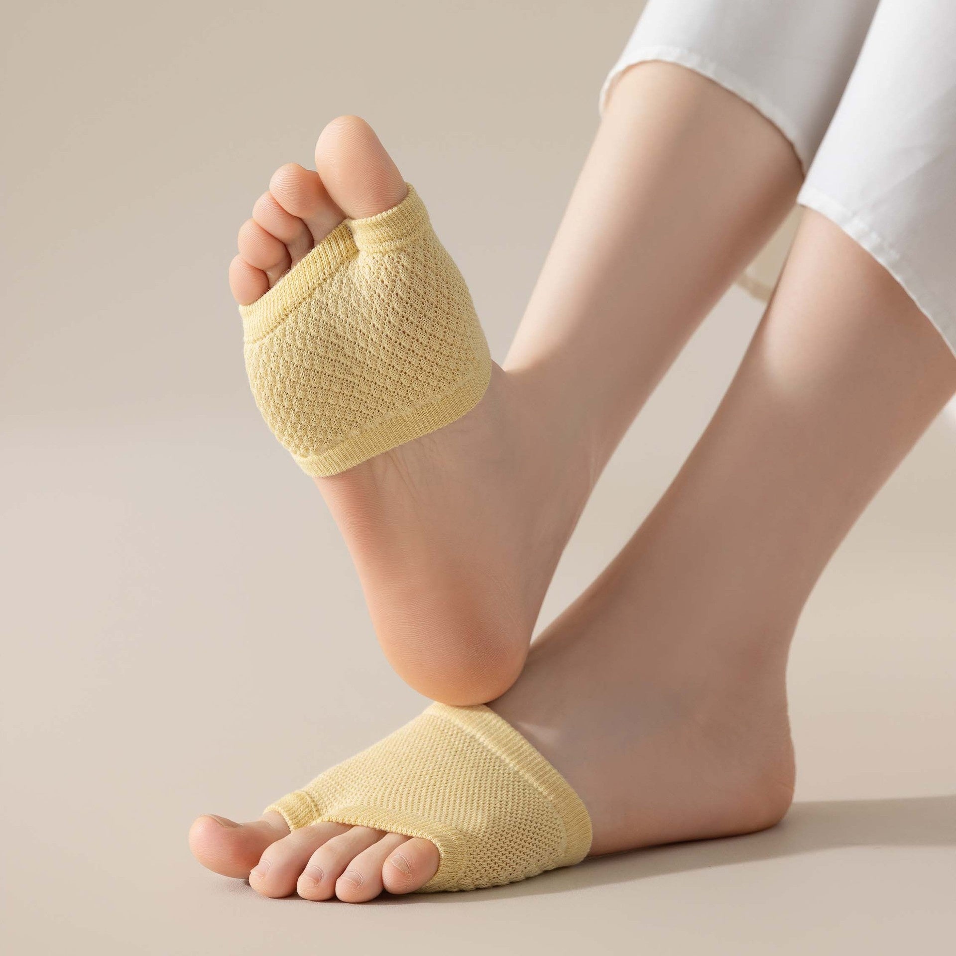 Femmes Demi-socks Été Fin coton pur