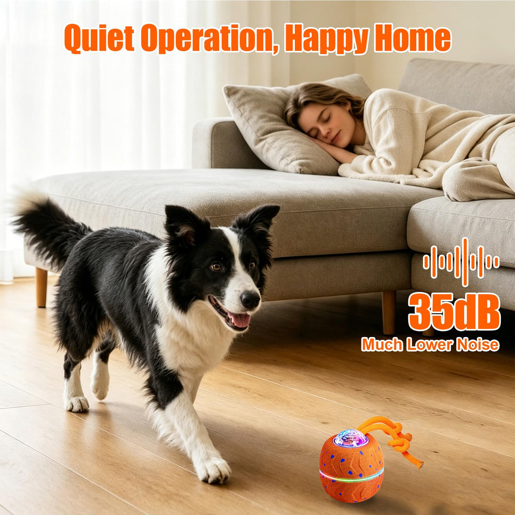 Balle de jouet pour chien interactif intelligent