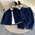Combinaison de denim de printemps pour garçons