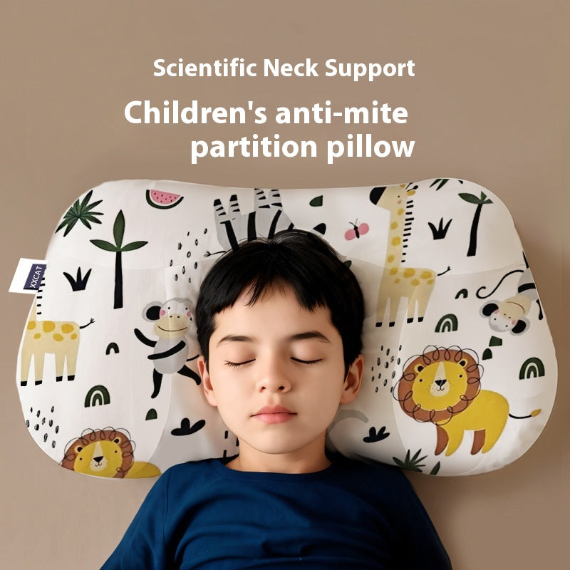 Quatre saisons Universal Respirant Enfants Caricature Oreiller anti-mite