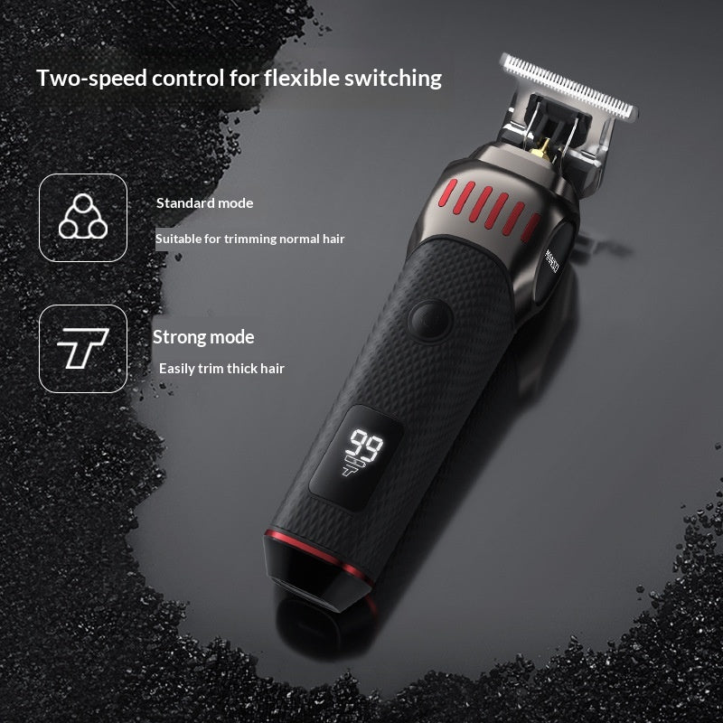 Clipper pour cheveux électriques pour hommes pour coupe de cheveux et carving