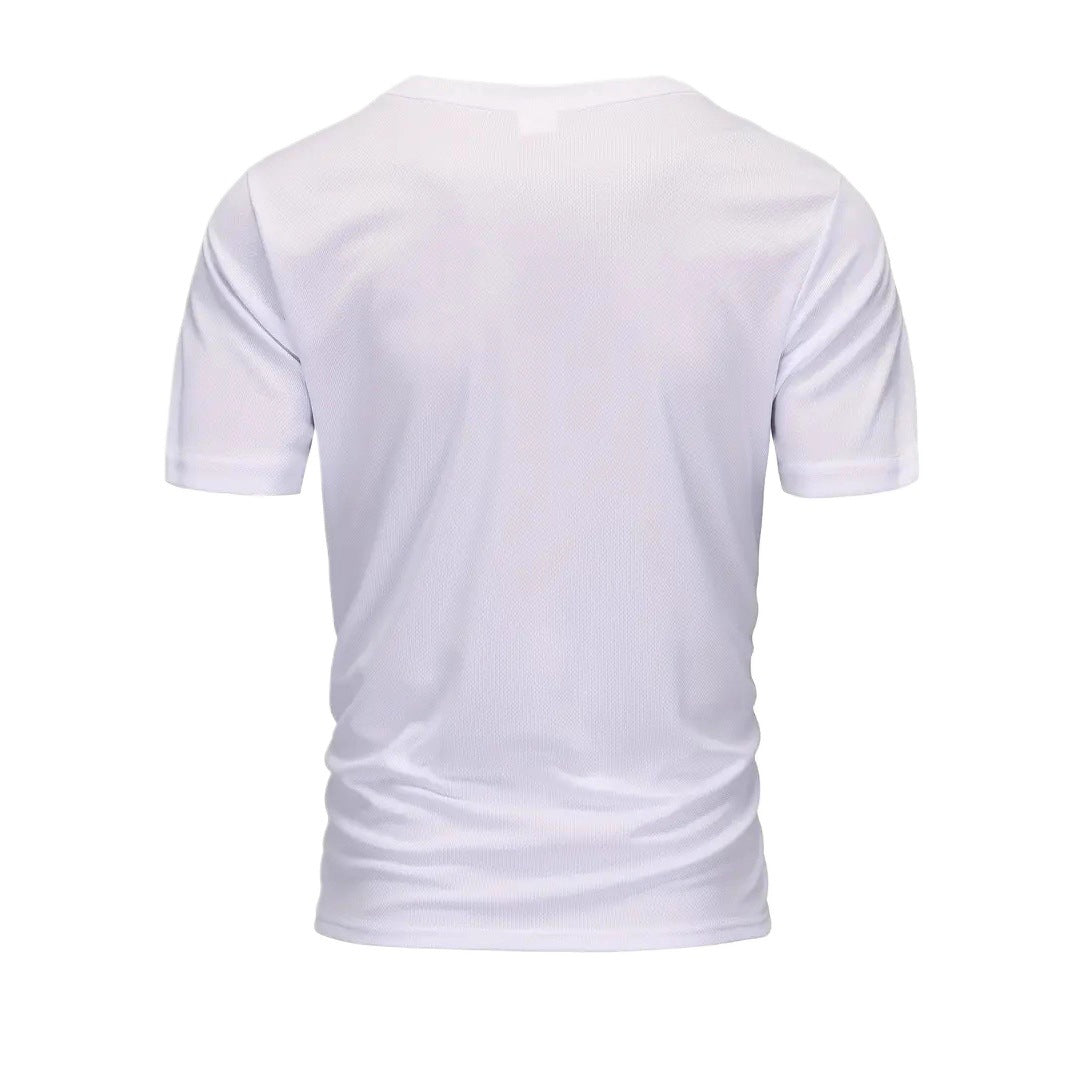 T-Shirt à manches courtes en mailles molles pour hommes