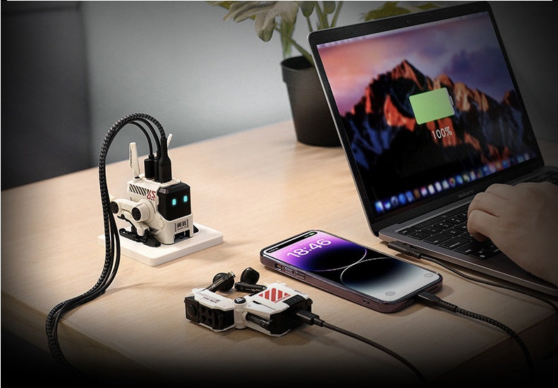Chargeur de téléphone portable 65W Gravity Planet Dog