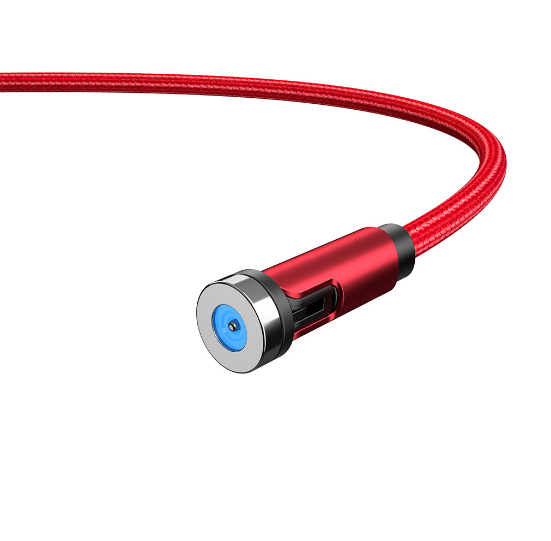 Câble magnétique rotatif Essager 360 degrés USB Type C Câble de charge Magnet de charge rapide Ch
