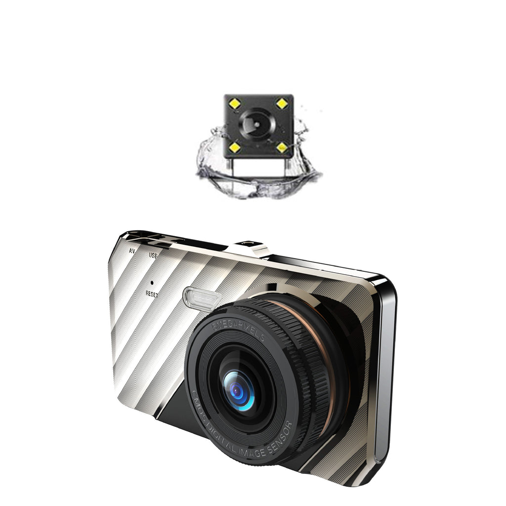 4-inch front and rear dual-lens Dashcam