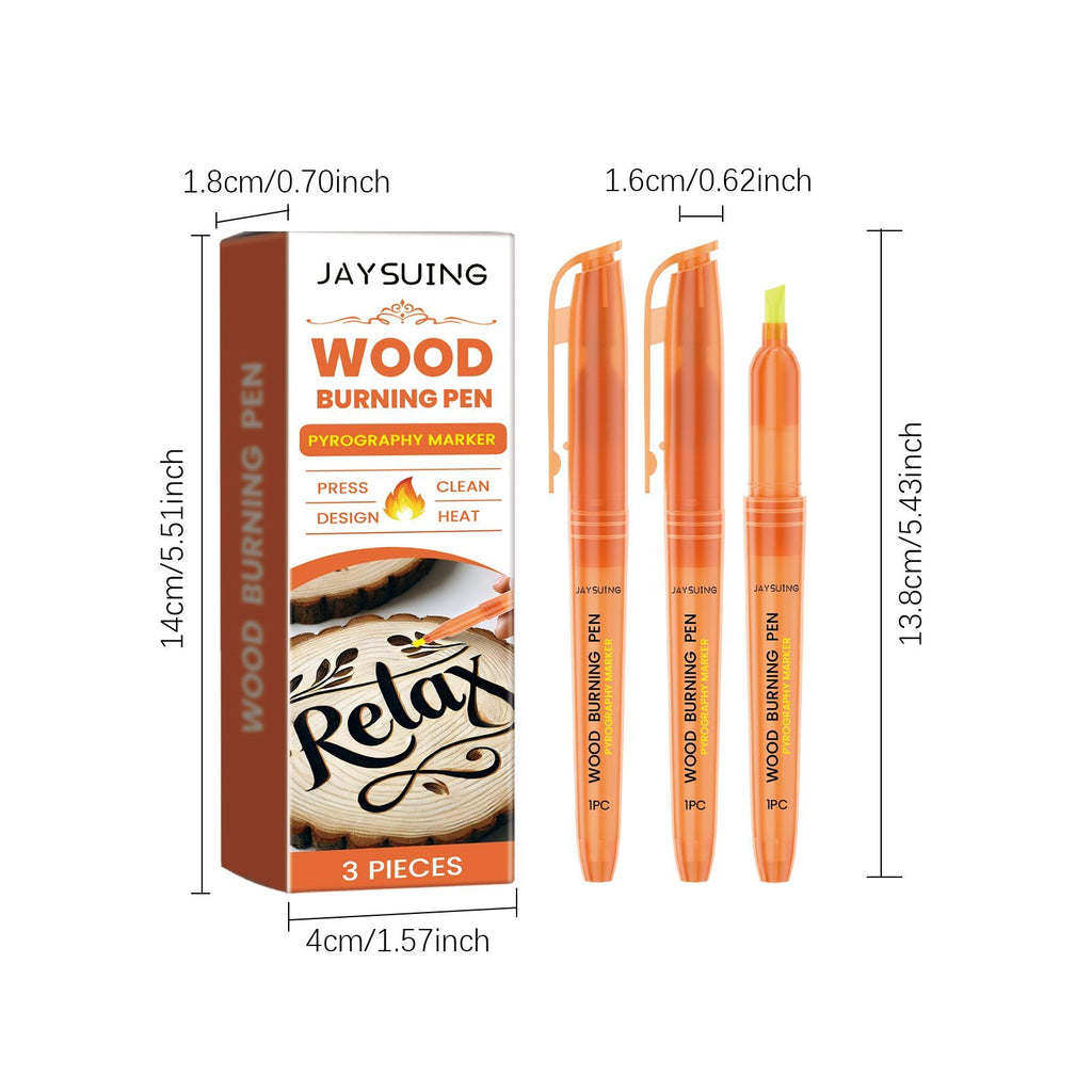 JAYSUING Wood Burning Craft Marker Set