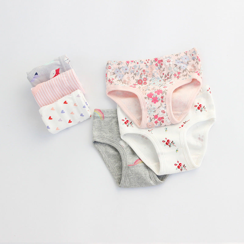 Sous-vêtements pour enfants Cotton Breathable Short Confortable Slips