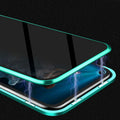 Étanche à l'épreuve des yeux Magnétique King Phone Case Double face en verre