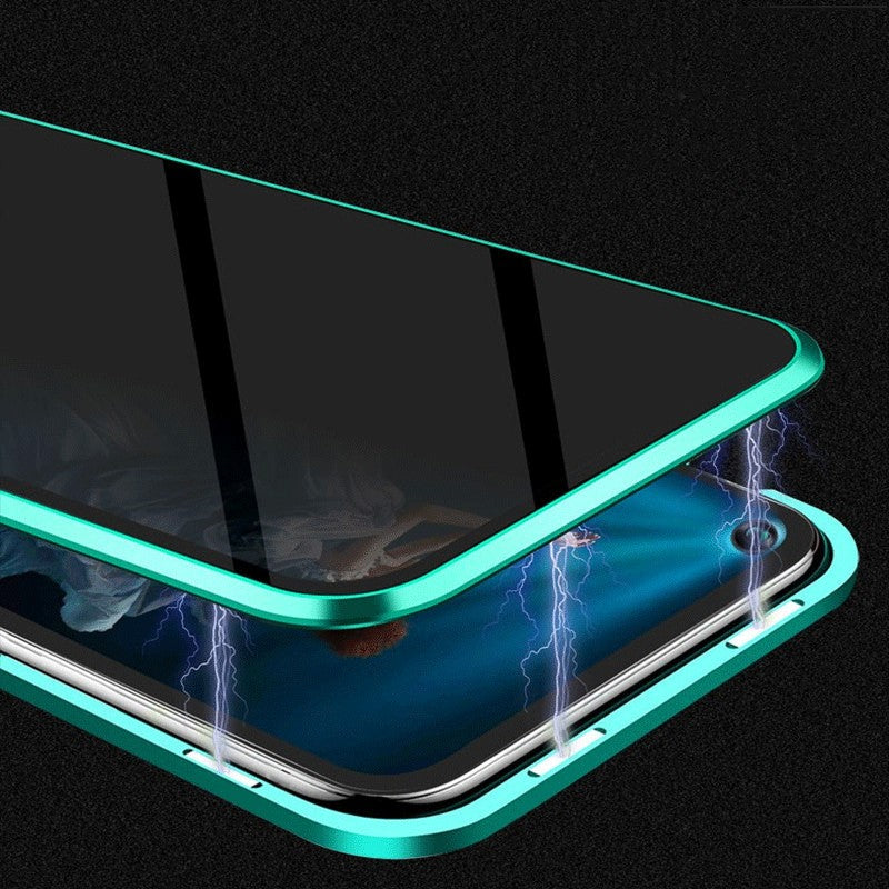 Étanche à l'épreuve des yeux Magnétique King Phone Case Double face en verre