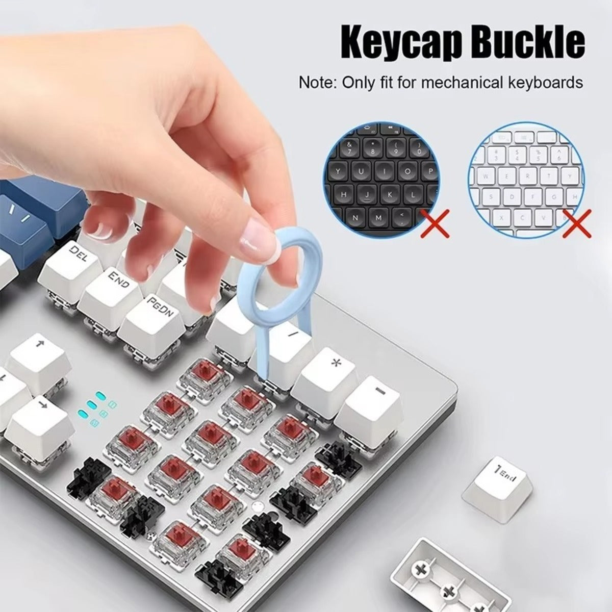 7 En 1 Kit de nettoyage de clavier d'ordinateur Pinceau de nettoyage d'oreiller pour clavier d'écouteur Clea