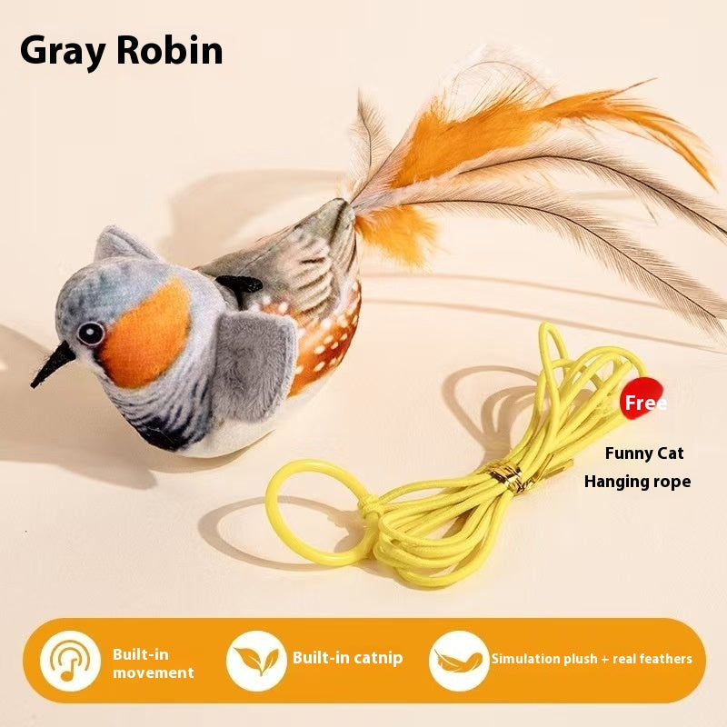Jouet de chat Cat Teaser Simulation sera appelé jouet d'oiseau