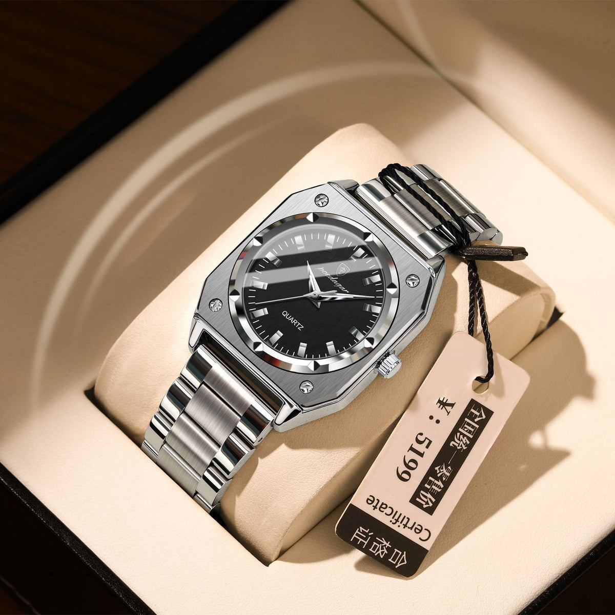 Lumineux de luxe de montre de mode pour femmes