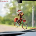 Panneau acrylique Décoration personnalisée de voiture de chien