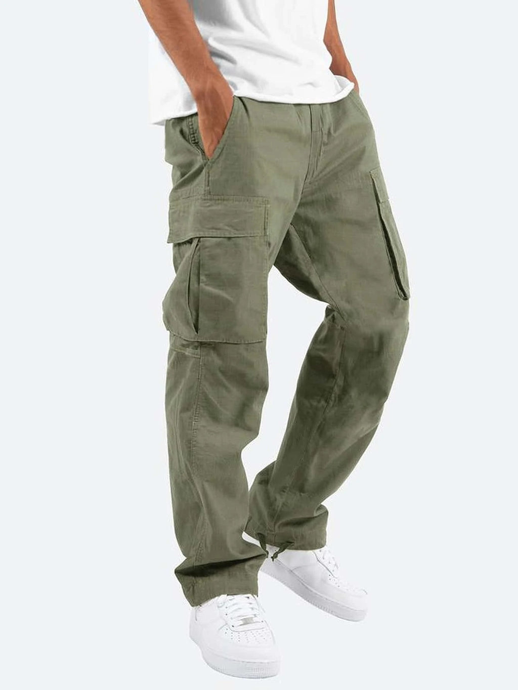 Mode Vêtements de travail pour hommes Pantalons occasionnels Station indépendante européenne et américaine Trad étranger