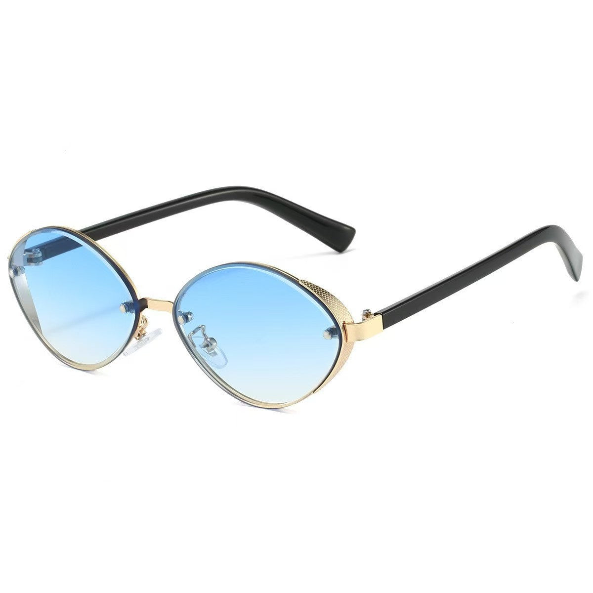 Lunettes de soleil tendance Retro Metal