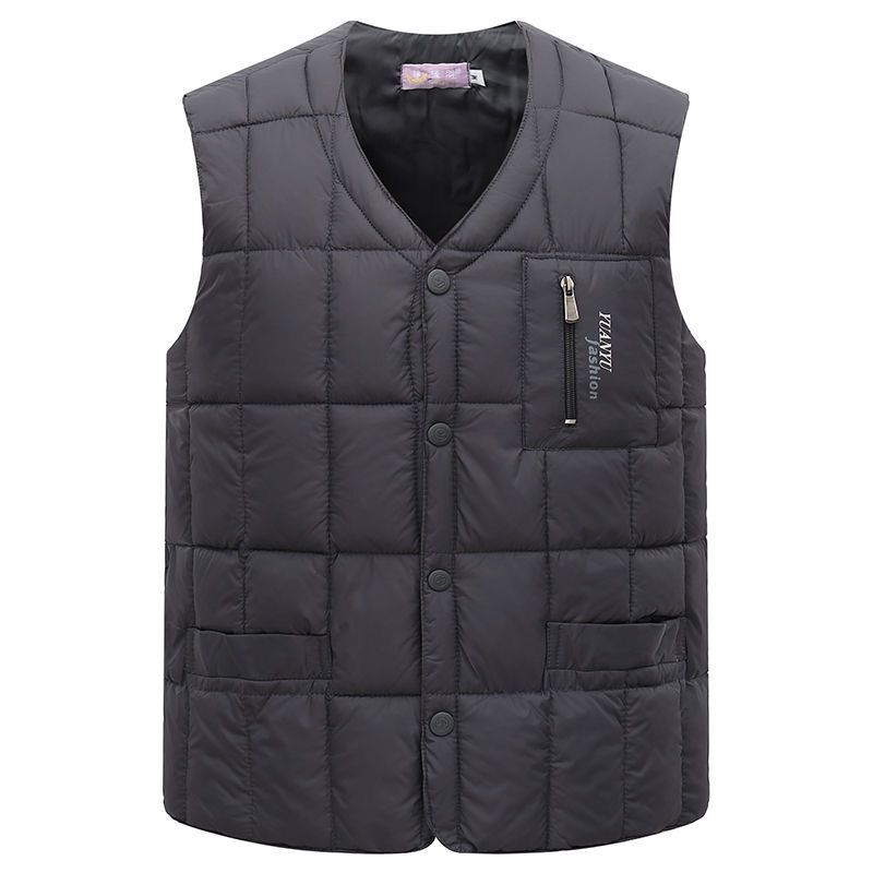 Men's Down Vest Plus-taille Duck Down Vest chaud automne Et l'hiver