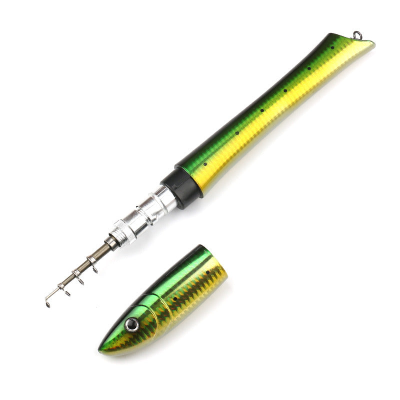 Luya Ice Fishing Rock Pen de pêche Rod