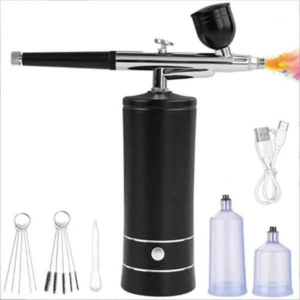 Mini Airbrush sans fil Portable Set Spray Gun avec compresseur