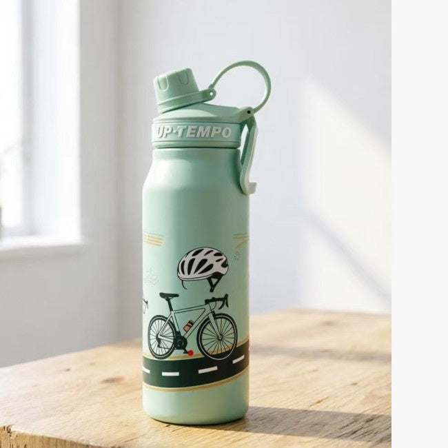 Acier inoxydable Portable de grande capacité pour vélo extérieur