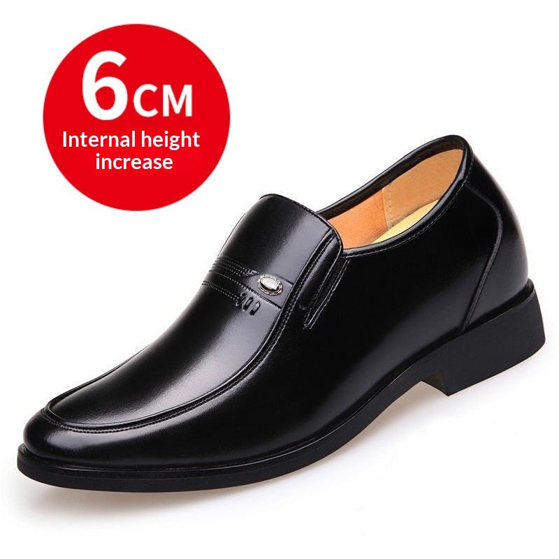Chaussures en cuir pour hommes de printemps Plus-size
