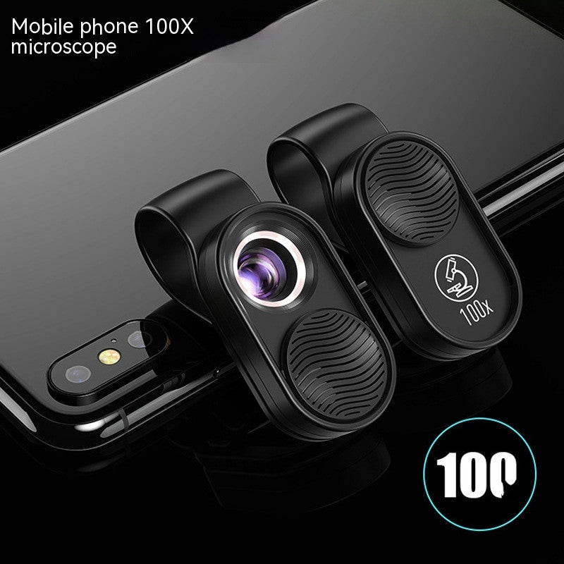 Microscope de grossissement mobile avec LED Light Mini-portable Lens