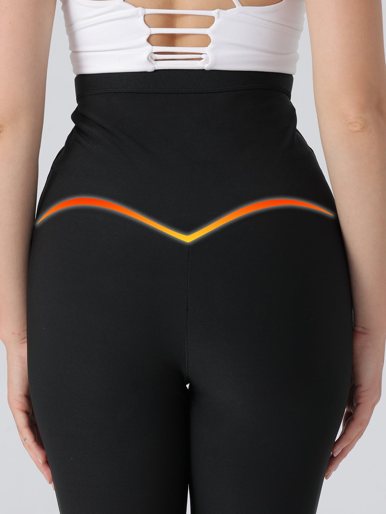 Pantalons de sweat Sauna pour femmes haute pression de compression Lombrage Leggings Workout Thermo Pant W