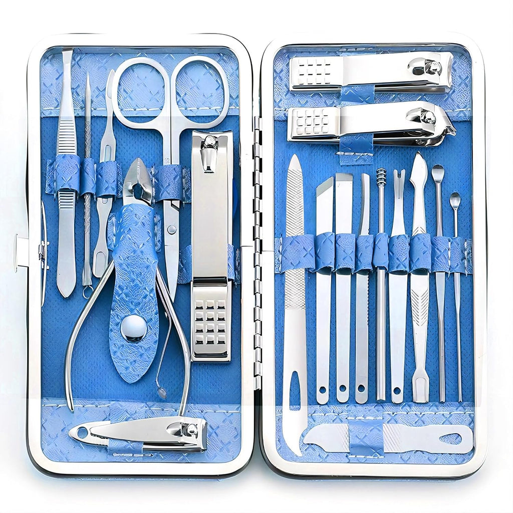Ensemble de manucure - 19 en 1 Professional Clippers Pédicure Kit