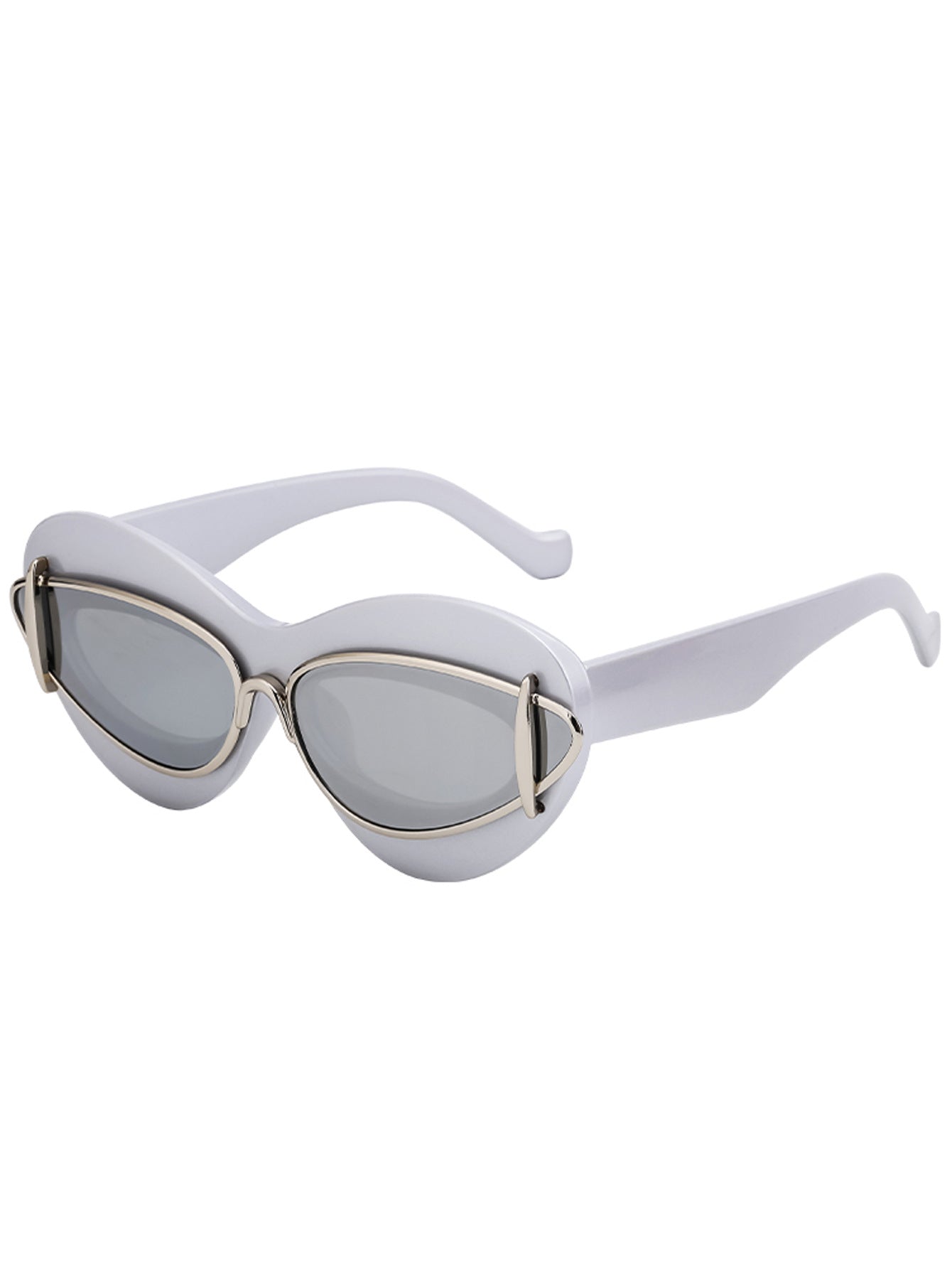 Lunettes de soleil Cat-Eye de mode européenne et américaine pour femmes conduite Internet Célébrité Même