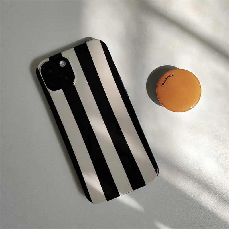 Cas simple de protection de boîtier de boîtier de téléphone à bandes en silicone