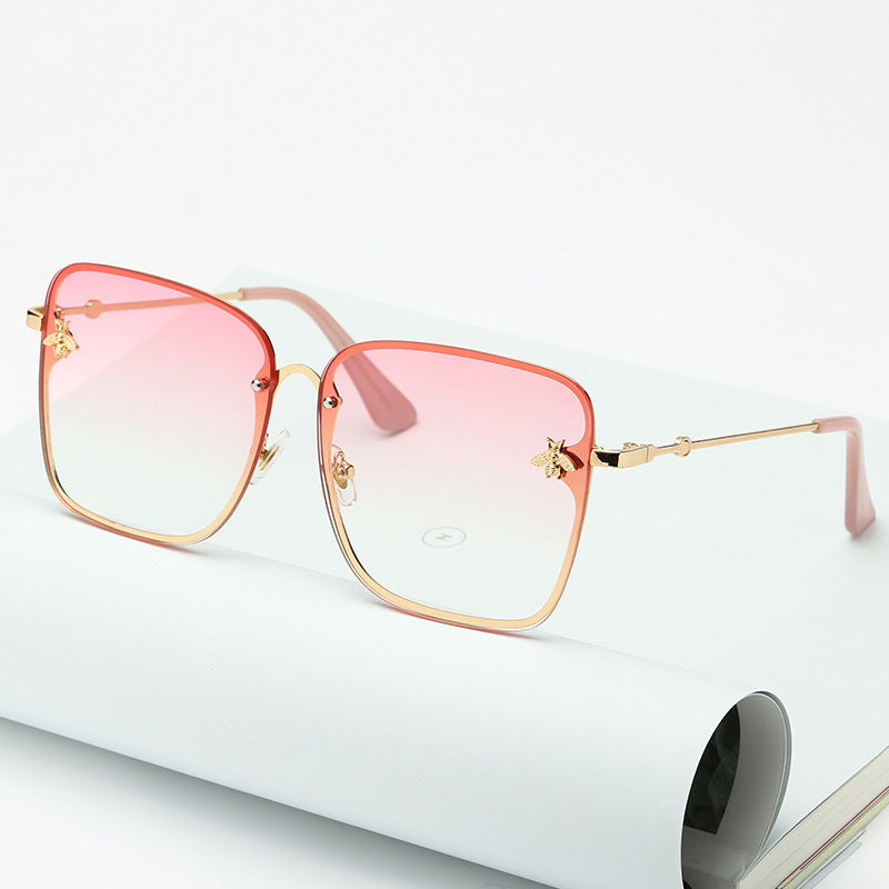 Lunettes de soleil carrées unisexes