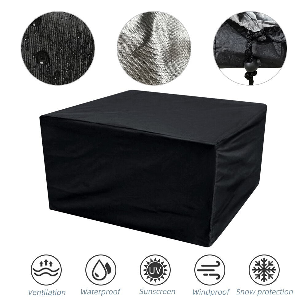 Couverture universelle de poussière-noir-86 * 56 * 120cm-Oxford tissu-1 pièce