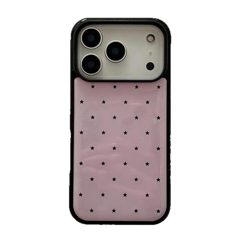 Korean style illustrated epoxy resin phone case