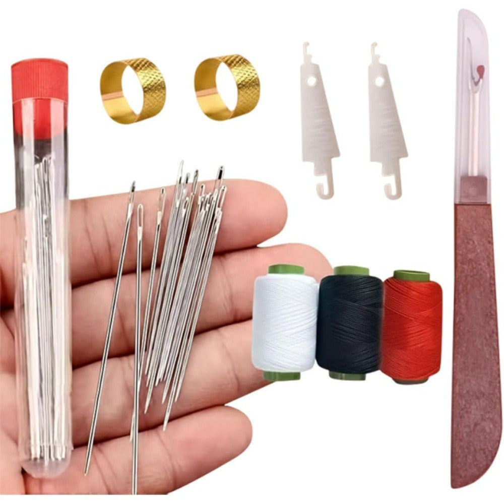 Ensemble d'accessoires de couture 34 pièces pour les réparations textiles