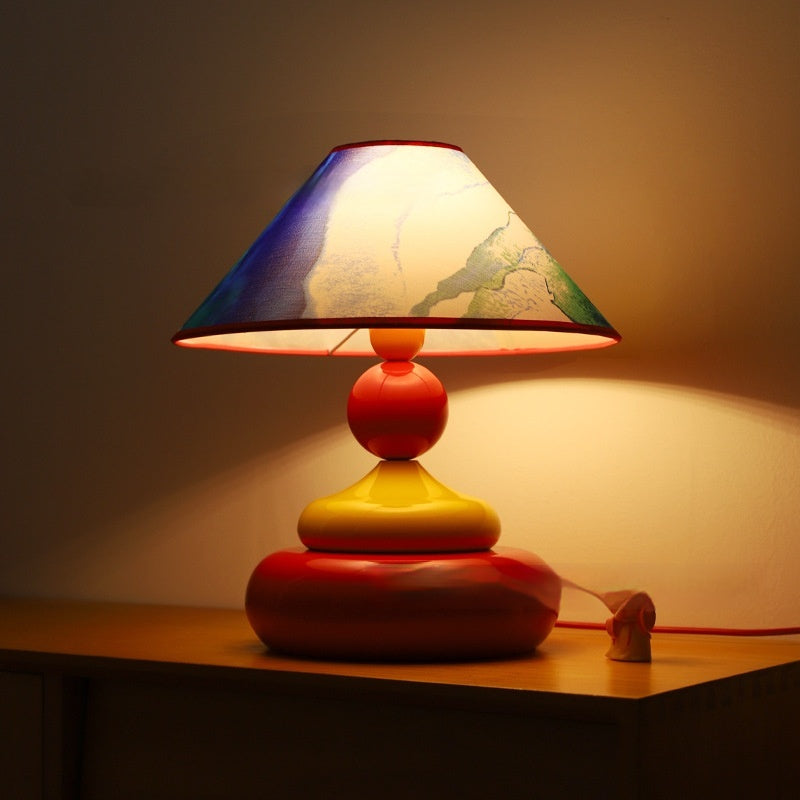 Lampe nordique de chambre à coucher design rétro
