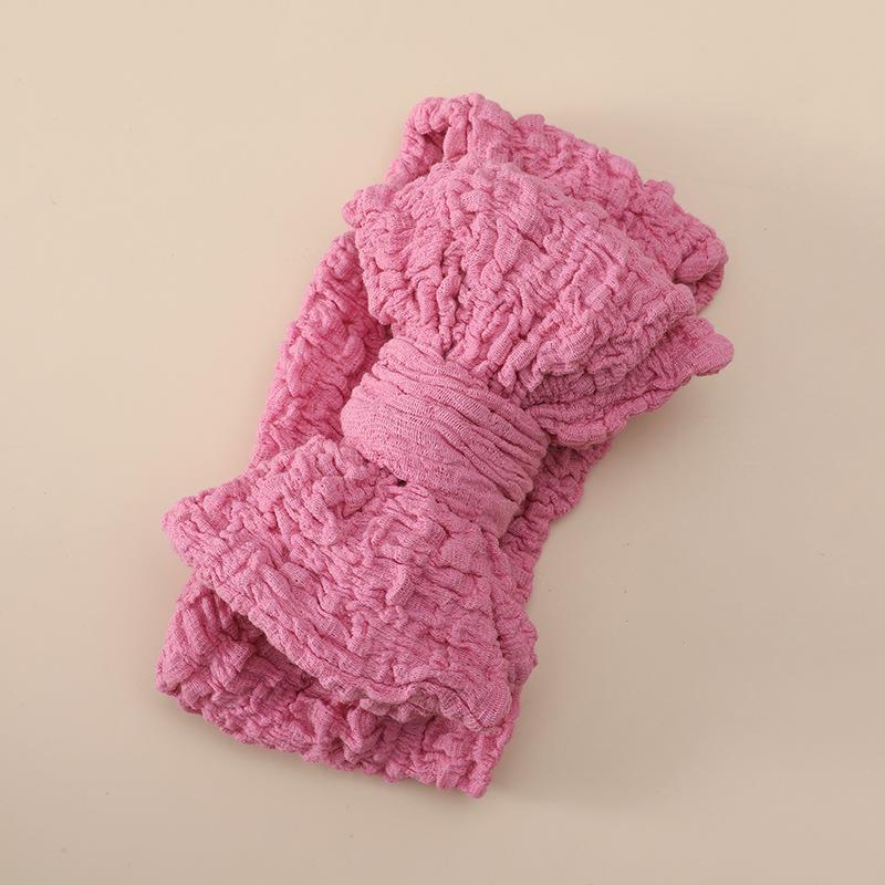 Bricolage Bowknot enfants bande de tête haute élastique