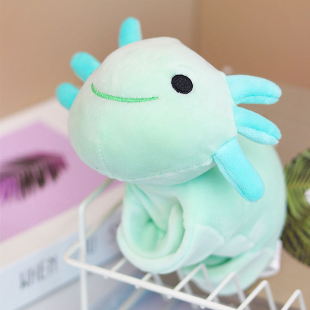 Colorful Salamandre Snap-ring Bracelet en peluche jouet