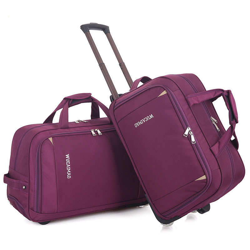 Oxford Cloth Trolley Bag Voyage de loisirs Bagage pliant